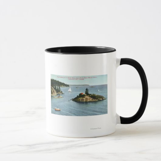 Nordküste Schifffahrt Sicht auf Point Gray Tasse (Rechts)