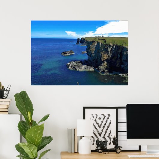 Nordküste Schottlands Poster (Heimbüro)