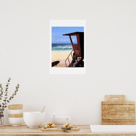 Nordküste, Turm 27 Poster (Küche)