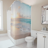 Nordküste von Oahu, Hawaii Duschvorhang (Beispiel)