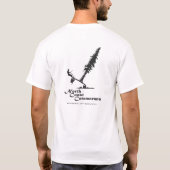 Nordküsten-Katzen-Shirt T-Shirt (Rückseite)