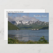 Nordlandbart in der Bucht von Unalaska Postkarte (Vorne/Hinten)