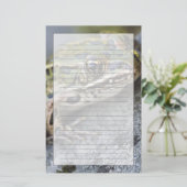 Nordleopardfrosch, See-through Island, Briefpapier (Stehend Vorderseite)