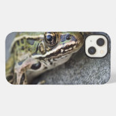 Nordleopardfrosch, Sehen-durch Insel, iPhone Hülle (Rückseite (Horizontal))