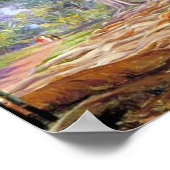 Nördlich - Allee der indischen Kautschukbäume, Per Poster (Ecke)