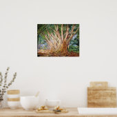 Nördlich - Allee der indischen Kautschukbäume, Per Poster (Küche)