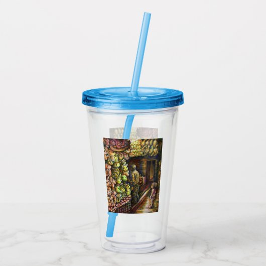 Nördlich des Zirkus Acryltrinkbecher (Rückseite)