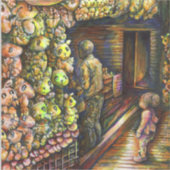 Nördlich des Zirkus Aufkleber (Vorderseite)