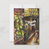 Nördlich des Zirkus Dankeskarte (Vorderseite)