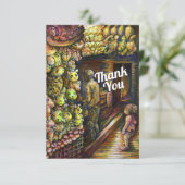 Nördlich des Zirkus Dankeskarte (Stehend Vorderseite)