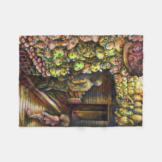 Nördlich des Zirkus Fleecedecke (Vorderseite (Horizontal))