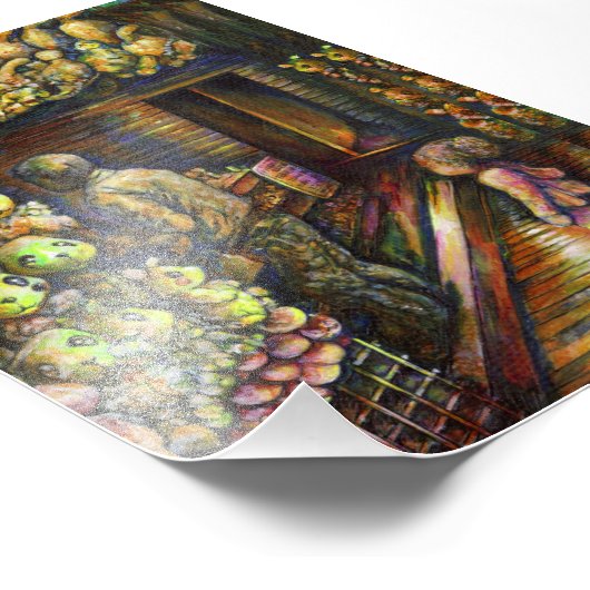 Nördlich des Zirkus Fotodruck (Ecke)