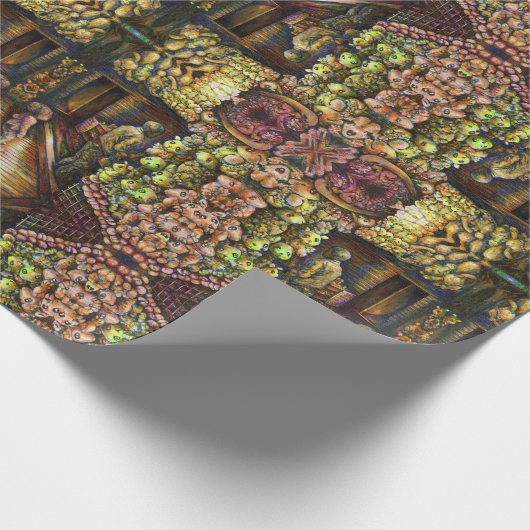 Nördlich des Zirkus Geschenkpapier (Ecke)