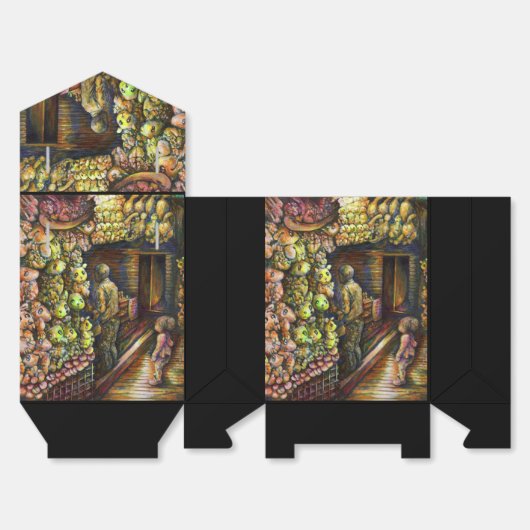 Nördlich des Zirkus Geschenkschachtel (Ungefaltet)