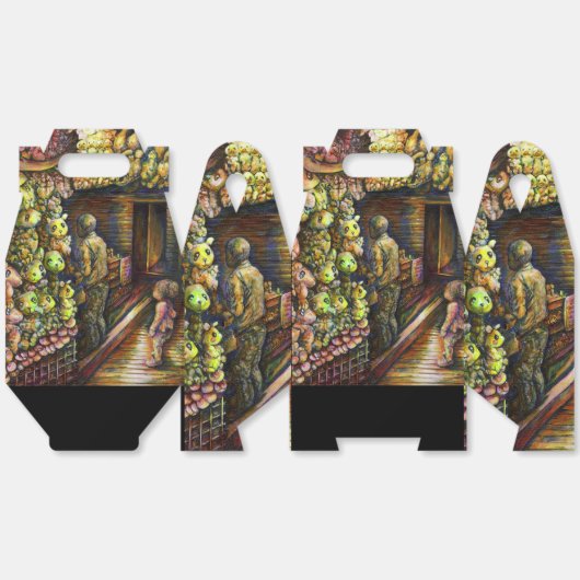 Nördlich des Zirkus Geschenkschachtel (Ungeklappt)