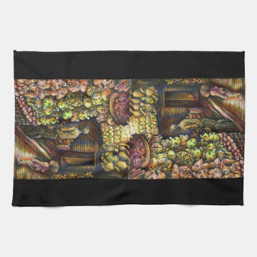 Nördlich des Zirkus Geschirrtuch (Horizontal)