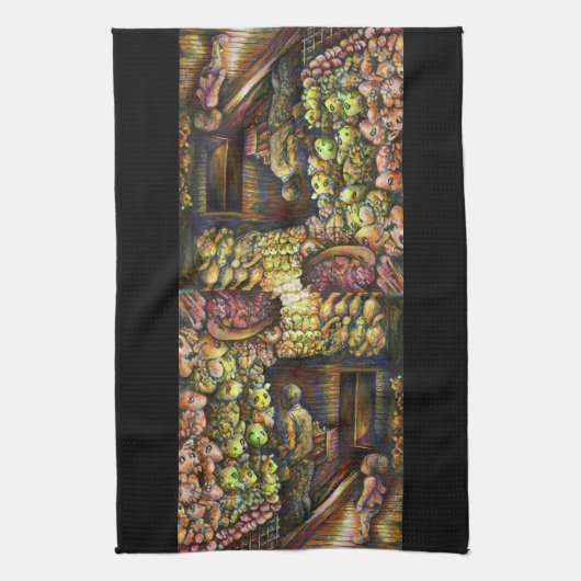 Nördlich des Zirkus Geschirrtuch (Vertikal)