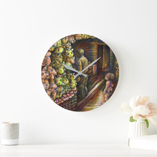 Nördlich des Zirkus Große Wanduhr (Zuhause)