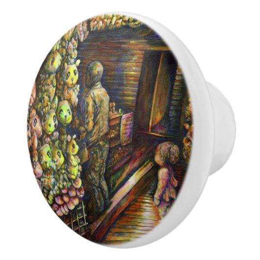 Nördlich des Zirkus Keramikknauf (Rechts)