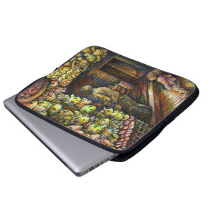 Nördlich des Zirkus Laptopschutzhülle