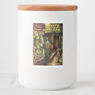 Nördlich des Zirkus Lebensmitteletikett