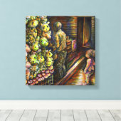 Nördlich des Zirkus Leinwanddruck (Insitu (Holzboden))