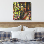 Nördlich des Zirkus Leinwanddruck (Insitu (Schlafzimmer))