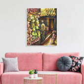 Nördlich des Zirkus Leinwanddruck (Insitu (Wohnzimmer))