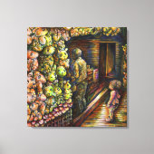 Nördlich des Zirkus Leinwanddruck (Vorderseite)