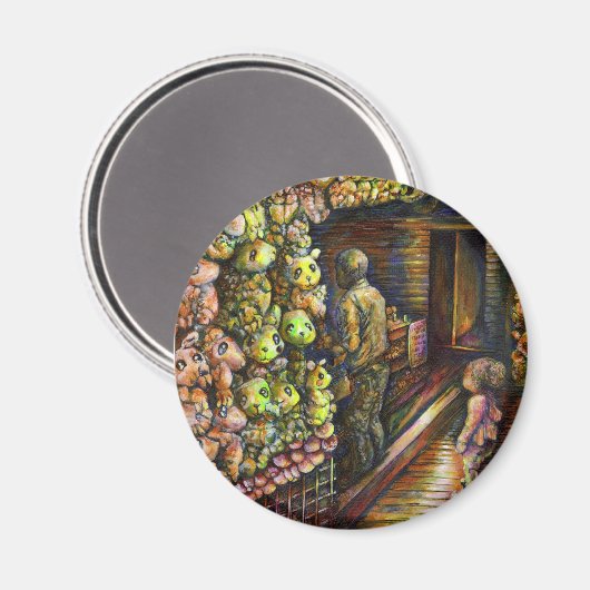 Nördlich des Zirkus Magnet (Vorderseite/Rückseite)