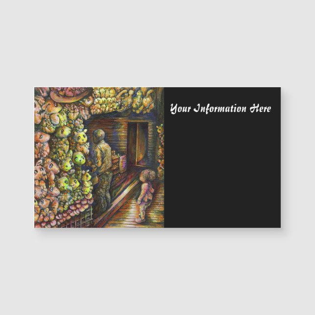 Nördlich des Zirkus Magnetkarte (Vorderseite)