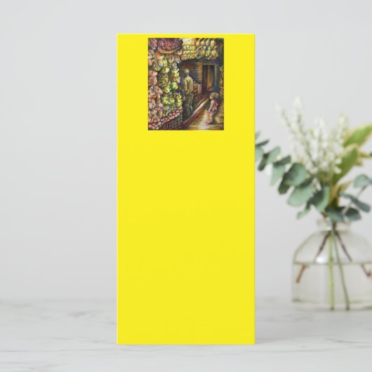 Nördlich des Zirkus Menükarte (Stehend Vorderseite)