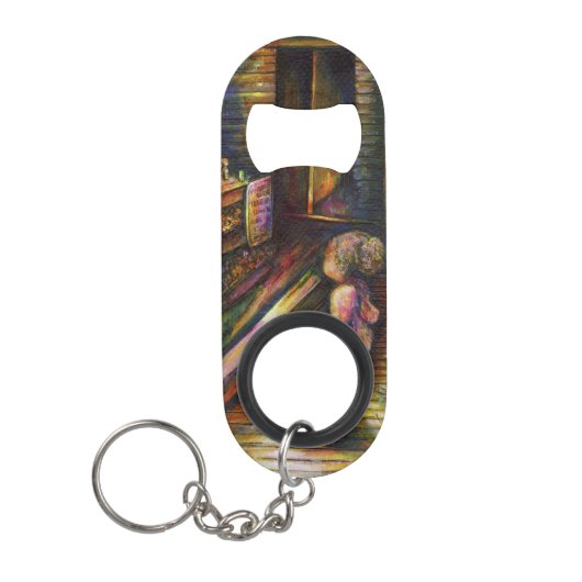 Nördlich des Zirkus Mini Flaschenöffner (Vorderseite)