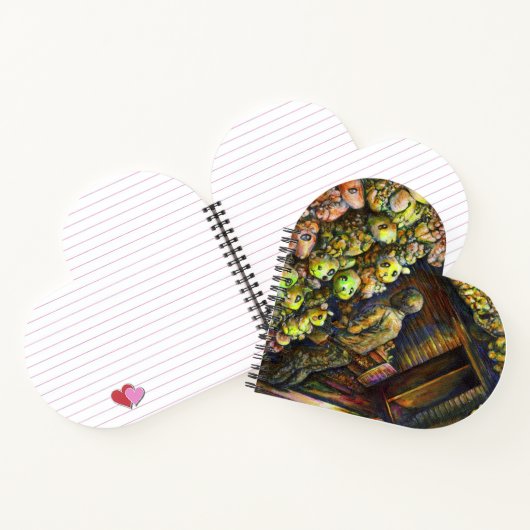 Nördlich des Zirkus Notizblock (Innenseite)