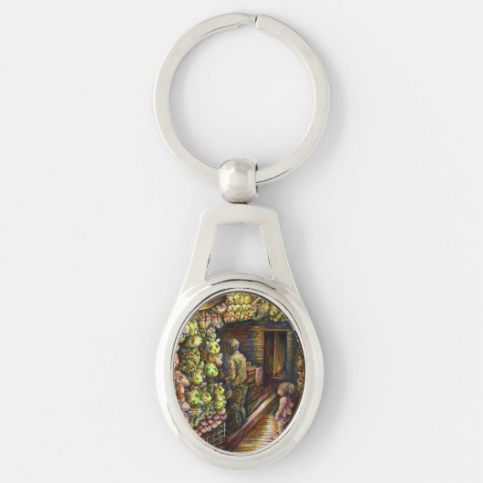 Nördlich des Zirkus Schlüsselanhänger (Vorderseite)