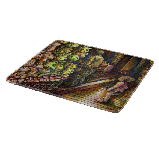 Nördlich des Zirkus Schneidebrett (Ecke)