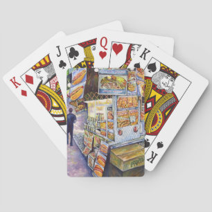 Nördlich des Zirkus Spielkarten