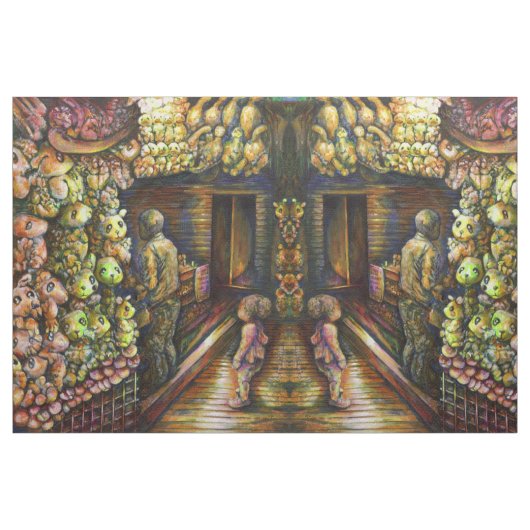 Nördlich des Zirkus Stoff (Fat Quarter (45,7 x 55,9 cm))