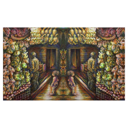Nördlich des Zirkus Stoff (Fat Quarter (45,7 x 55,9 cm))