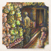 Nördlich des Zirkus Untersetzer (Vorderseite)