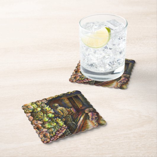 Nördlich des Zirkus Untersetzer (Vor Ort)