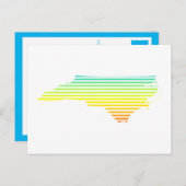 Nördliche Carolina-Kältelfalte Postkarte (Vorne/Hinten)