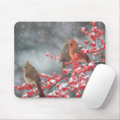 Nördliche Kardinäle | Marion, Illinois Mousepad (Mit Mouse)