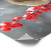 Nördliche Kardinäle | Marion, Illinois Poster (Ecke)