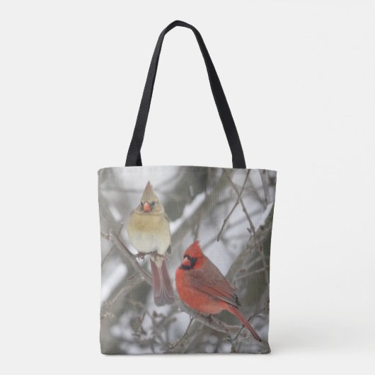 Nördliche Kardinäle Tasche (Rückseite)