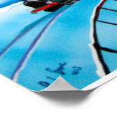 Nördliche Lichter aurora borealis malen G Bruce Poster (Ecke)