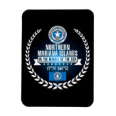 Nördliche Marianen Magnet (Vertikal)