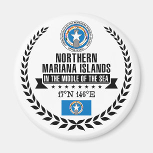 Nördliche Marianen Magnet