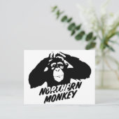 Nördlicher Affe Postkarte (Stehend Vorderseite)
