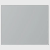 Nördlicher Droplet hellgrau, neutrale Solid-Farbe Geschenkpapier (Flach)